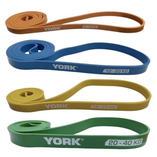 Купить Резинка для фитнеса  York Fitness 4 шт (5 - 40 кг) #Y-80508 в Киеве - фото №1